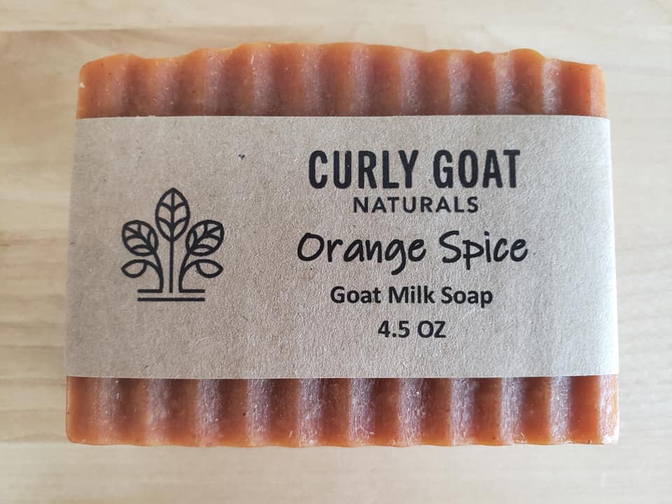 Orange Spice - Natural Goat Milk Soap
